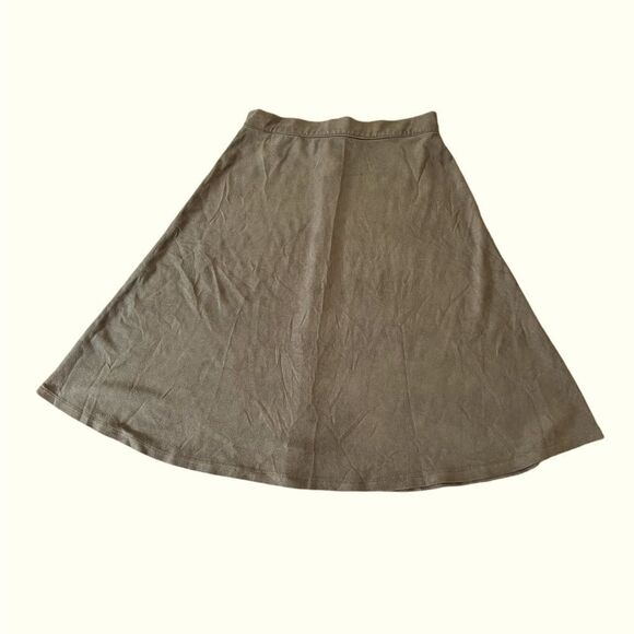Womens’ Harmony and Havoc Soft Tan Button Skirt Size M - Picture 2 of 4